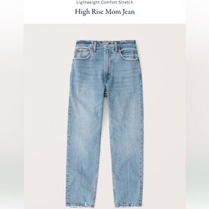 Abercrombie & Fitch Light Blue Boyfriend Jeans
